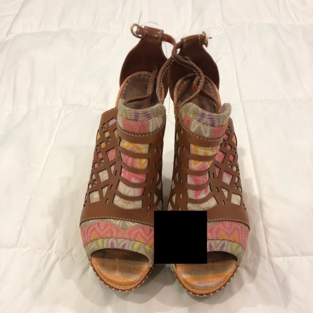 MISSONI WEDGES SIZE 37.5